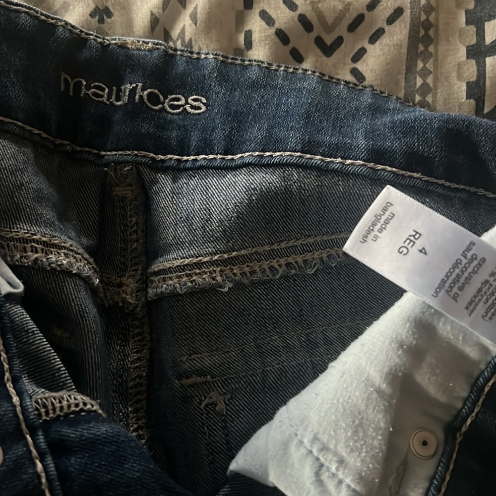 Maurice’s blue jeans